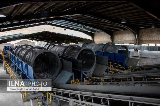 آیین بهره‌برداری از دومین کارخانه مدیریت یکپارچه پسماند شهری