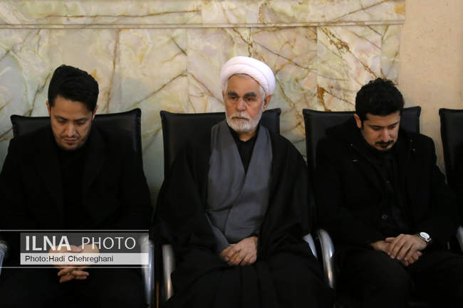 مراسم گرامیداشت عروج یافتگان حادثه هوایی در حرم حضرت معصومه (س)