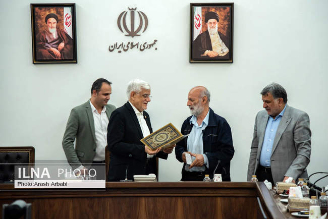 دیدار اعضای هیات اجرایی خانه کارگر با معاون اول رییس جمهور