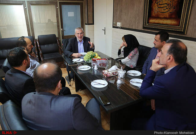 حضور محمد سعیدی‌کیا در خبرگزاری ایلنا