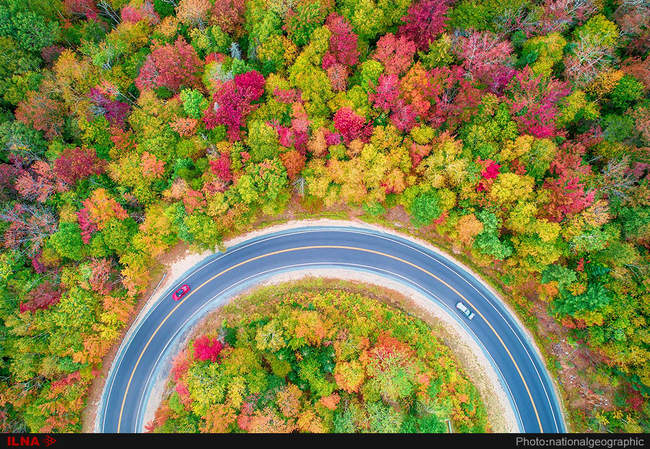 تصاویر هوایی نشنال جئوگرافیک از طبیعت