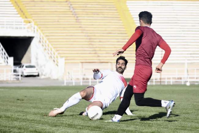 گزارش تصویری بازی دوستانه تیم های بزرگسالان و امید شهرخودرو