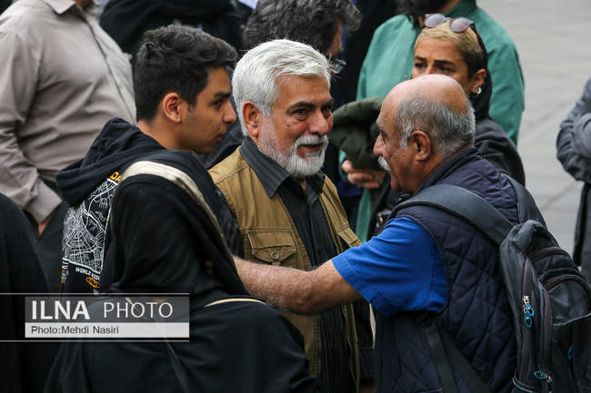 مراسم تشییع پیکر آتیلا پسیانی