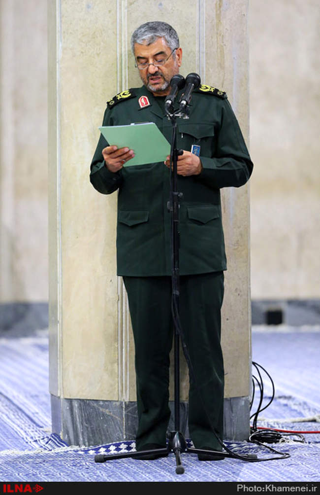 دیدار فرماندهان سپاه پاسداران انقلاب اسلامی با رهبر انقلاب اسلامی