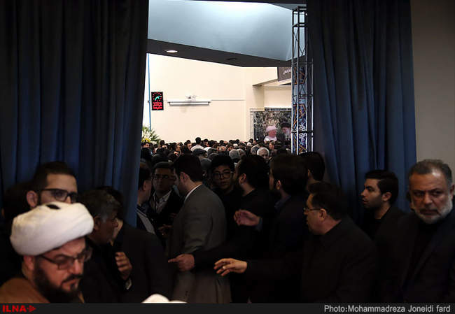 مراسم گرامیداشت مرحوم آیت الله هاشمی رفسنجانی در دانشگاه علوم تحقیق