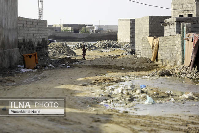 روستای پزم تیاب سیستان و بلوچستان بعد از سیل