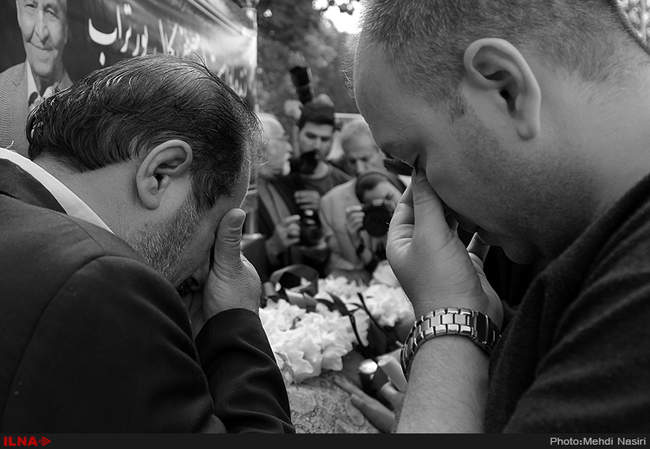 مراسم تشییع پیکر زنده یاد مصطفی کمال پورتراب