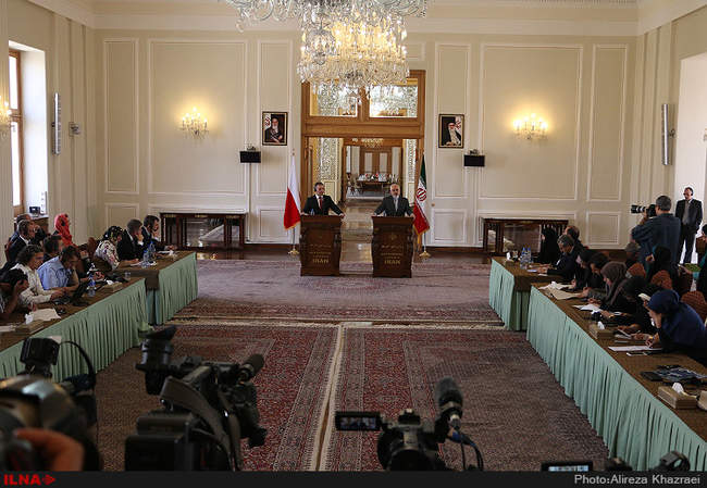 دیدار وزیر امور خارجه ایران و چک