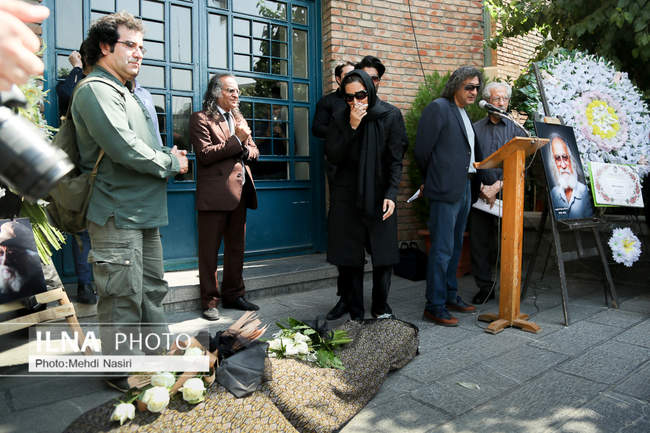 مراسم تشییع ناصر هوشمند وزیری