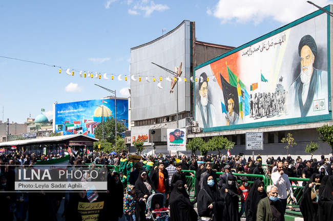 راهپیمایی روز جهانی قدس در تهران