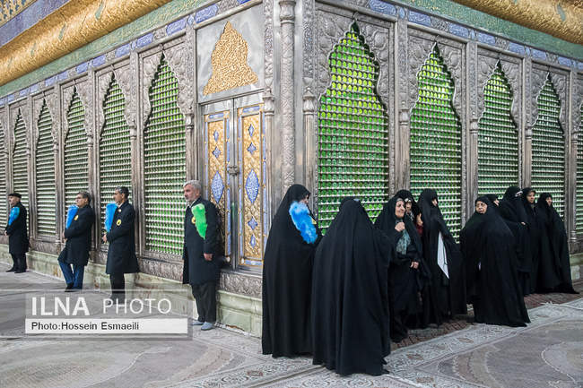 مراسم بزرگداشت 12 بهمن در حرم امام خمینی (س) 