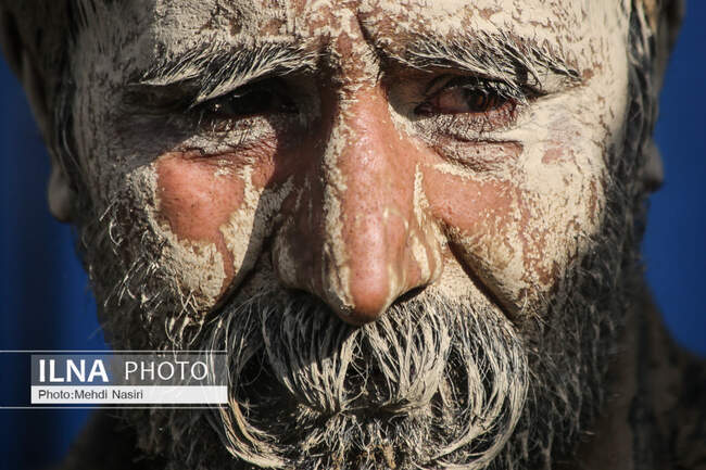 آئین سنتی «گِل مالی» لرستانی‌‎های مقیم تهران