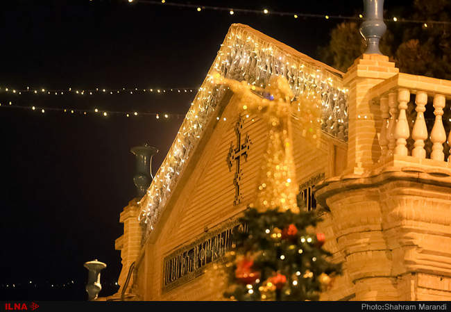 حال وهوای کریسمس در محله جلفا اصفهان