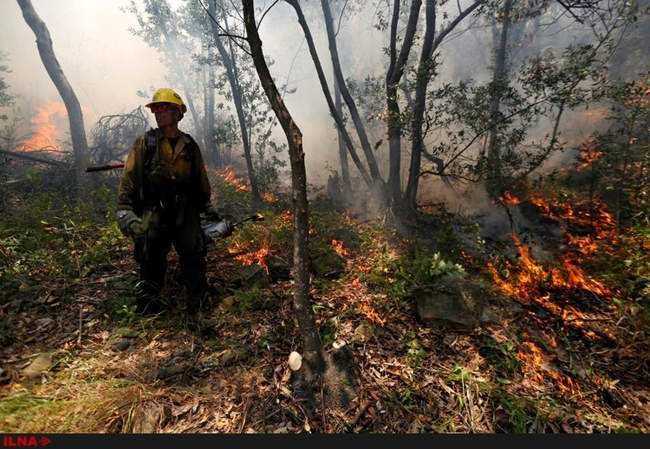  آتش سوزی در کالیفرنیا