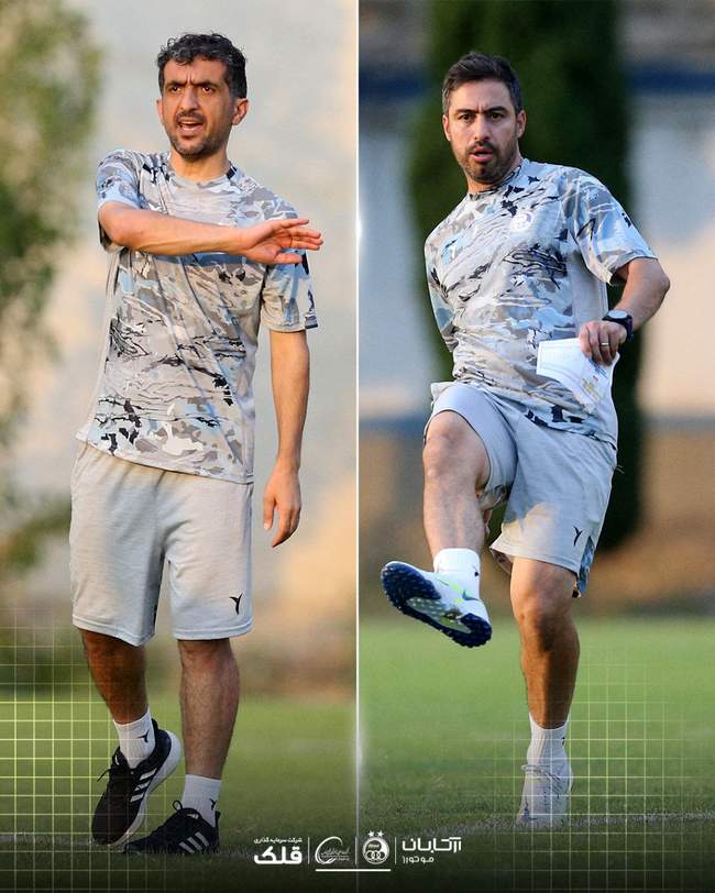 تصاویری از تمرین عصر امروز استقلال/ شاد و سرمست زیر نظر ساپینتو