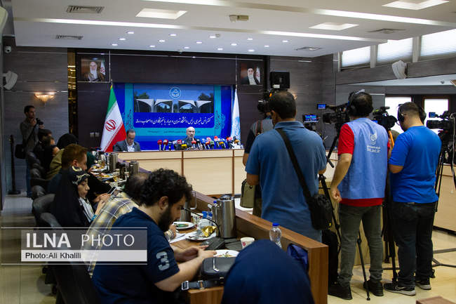 نشست خبری رییس دانشگاه تهران