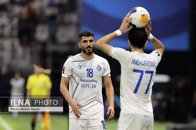 دیدار تیم‌های فوتبال استقلال ایران و الهلال عربستان 