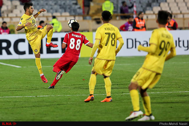 دیدار تیمهای پرسپولیس و الوصل امارات