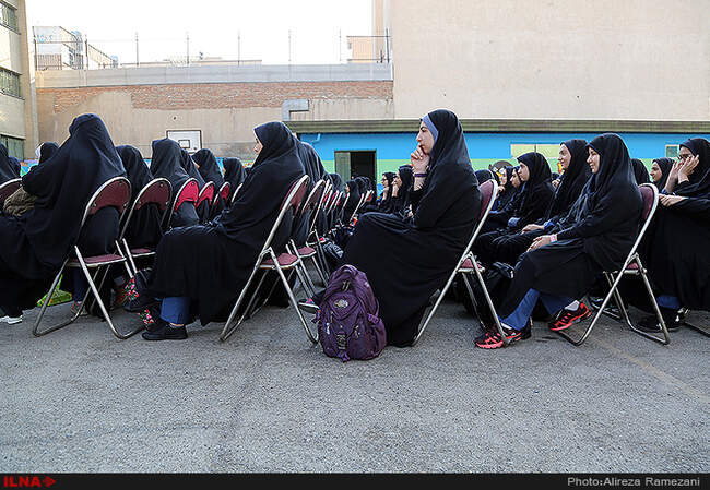 گزارش تصویری از آیین بازگشایی مدارس با حضور سردار رحیمی