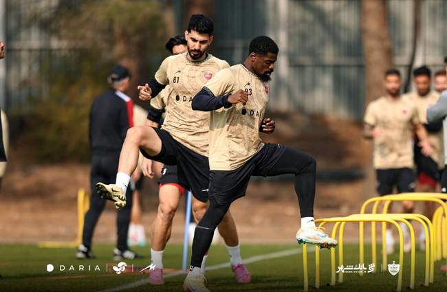 تصاویری از تمرین امروز پرسپولیس