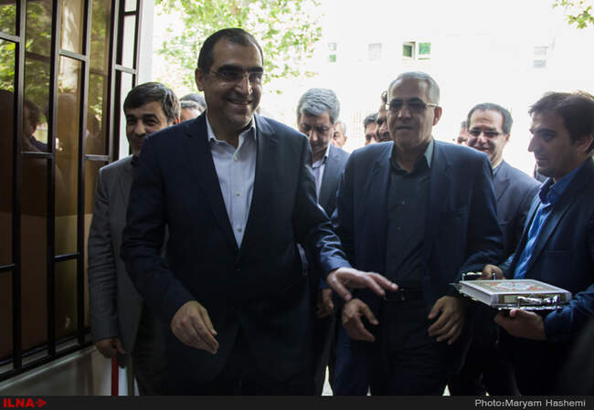 افتتاح مرکز تصویر برداری شهید مدنی ، کلینیک ویژه تخصصی و فوق تخصصی امام علی و مرکز تصویر برداری کمالی با حضور وزیر بهداشت ، د