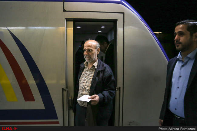 دیدار نوروزی علیرضا محجوب (دبیرکل خانه کارگر) و افشین حبیب زاده از پر