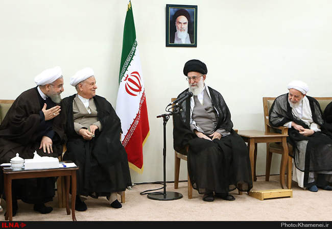 دیدار ‫رئیس و اعضای مجلس خبرگان با رهبر معظم انقلاب