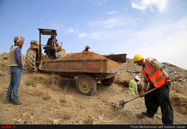 عملیات گازرسانی به روستاهای کوهستانی و صعب العبور سنندج