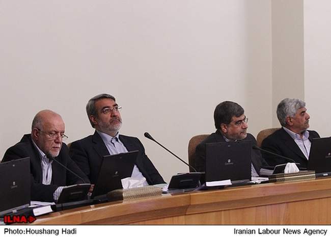 جلسه امروز هئیت دولت