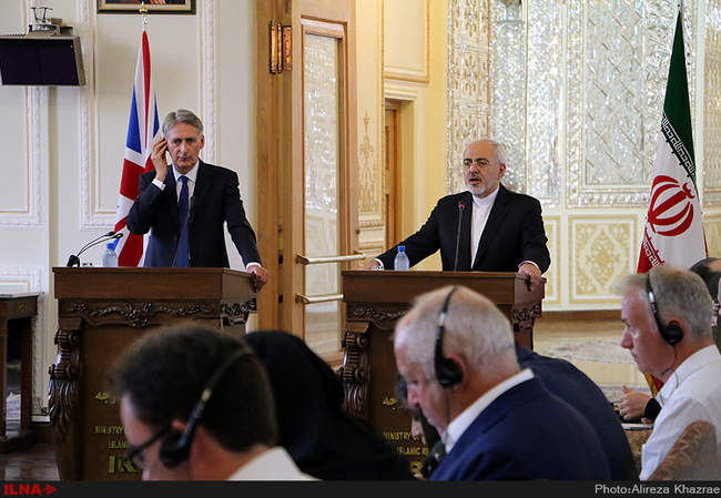 دیدار وزرای خارجه ایران و انگلیس