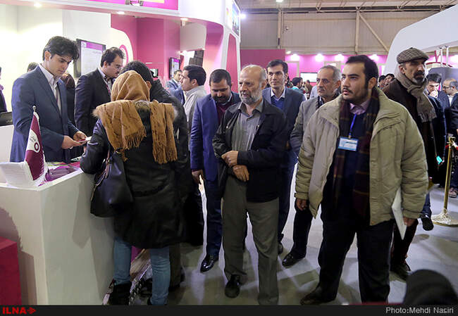 بازدید علیرضا محجوب از نمایشگاه بین المللی الکامپ