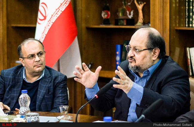 دیدار نمایندگان تشکلات کارگری استان مازندران بامحمد شریعتمداری- وزی