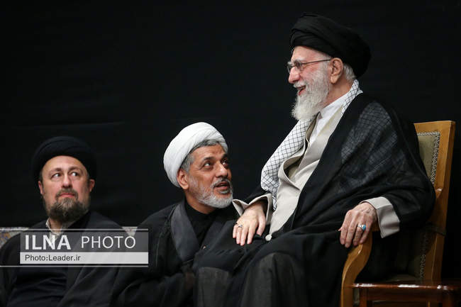 مراسم بزرگداشت شهدای جنگ تحمیلی ۱۲روزه با حضور رهبر معظم انقلاب