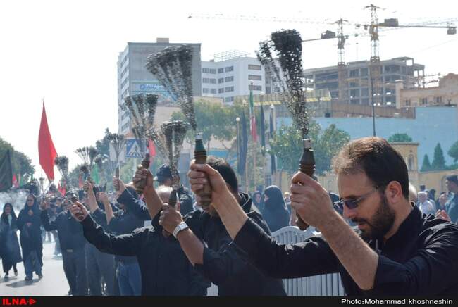 عزاداری عاشورای حسینی در مشهد مقدس