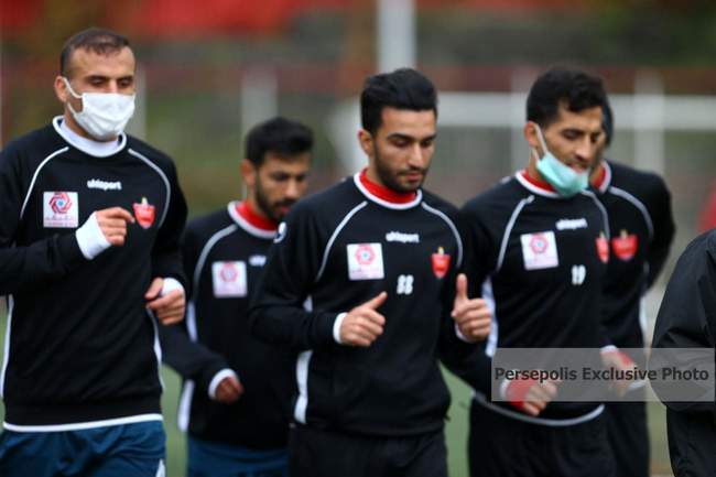 گزارش تصویری:  تمرینات پرسپولیس یک روز بعد از پیروزی مقابل صنعت نفت