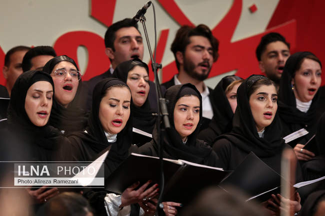 هشتمین شب سی و پنجمین جشنواره موسیقی فجر در تالار رودکی/ 1