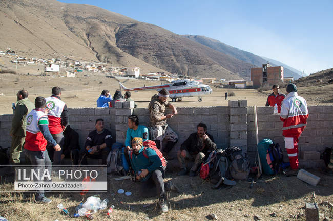 عملیات مهار آتش‌سوزی مناطق کوهستانی روستاهای دلیر و الیت