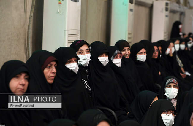 دیدار معلمان با مقام معظم رهبری