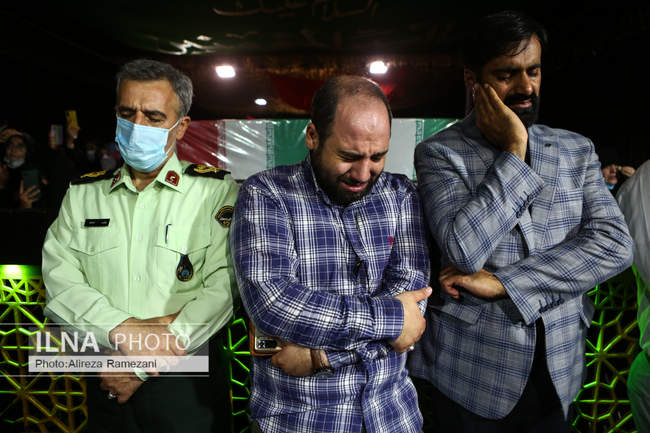 مراسم وداع با شهید حسن صیاد خدایی