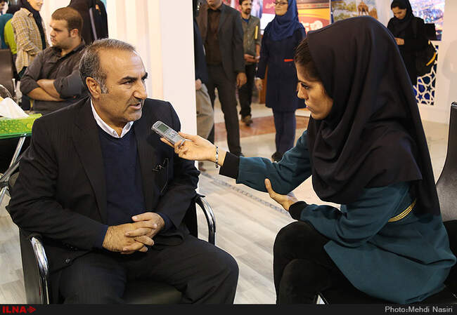 ششمین روز نمایشگاه مطبوعات و خبرگزاری‌ها - غرفه ایلنا /2