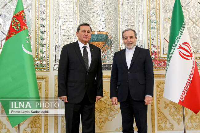 دیدار وزرای امور خارجه جمهوری اسلامی ایران و ترکمنستان