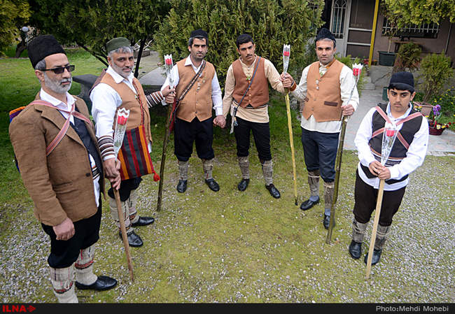 نوروز خوانی در روستاهای مازندران و ساری