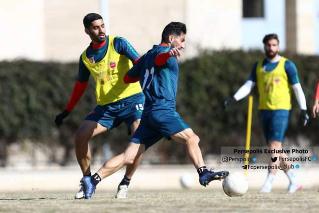 گزارش تصویری از تمرینات پرسپولیس 
