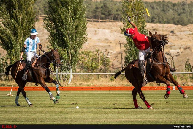 رقابت چوگان منتخب تیم ملی آرژانتین با منتخب تیم ملی ایران