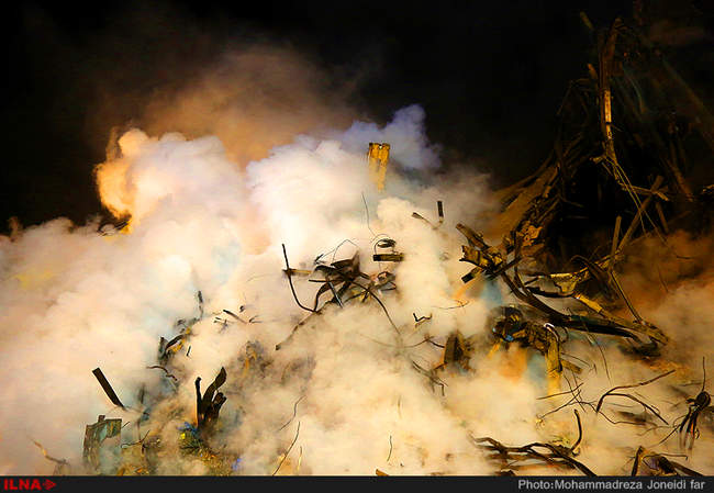 عملیات امداد و نجات ساختمان پلاسکو