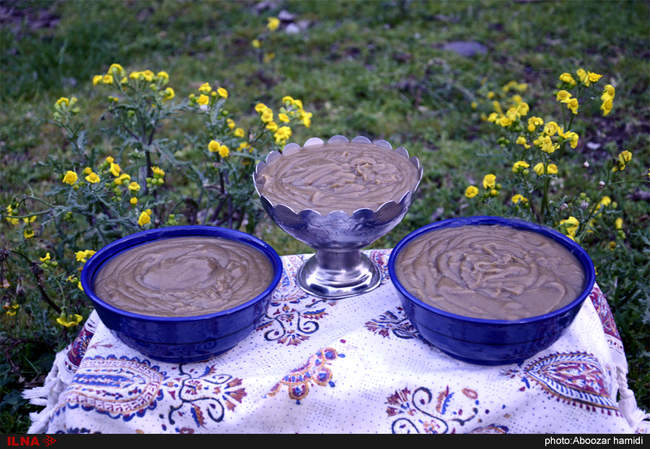 سمنو پزان در روستای اسطلخ جان رودبار- گیلان‎