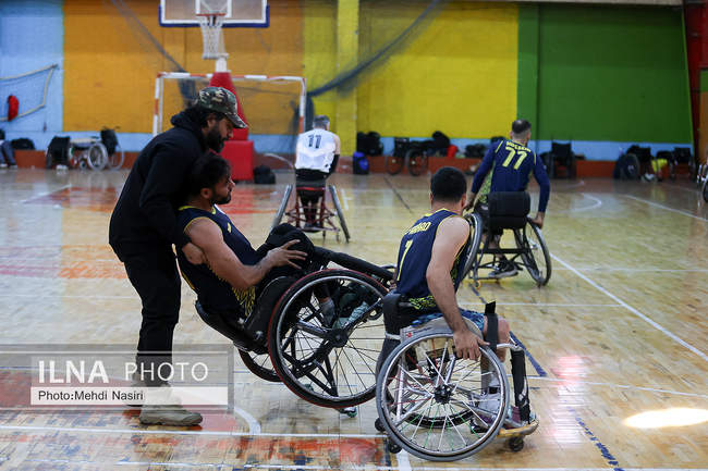رقابت‌های لیگ ملی بسکتبال با ویلچر باشگاه‌های کشور