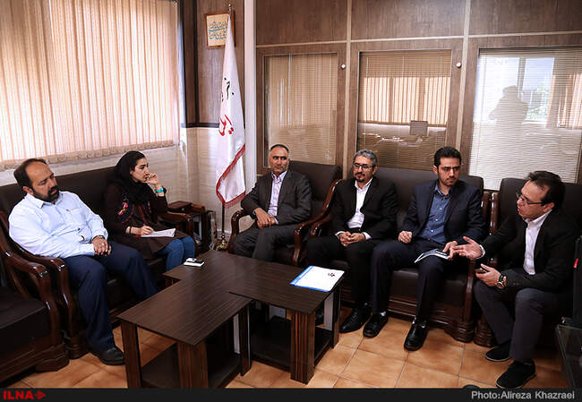 بازدید مدیرعامل صندوق بیمه اجتماعی کشاورزان، روستائیان و عشایر از خبرگزاری ایلنا