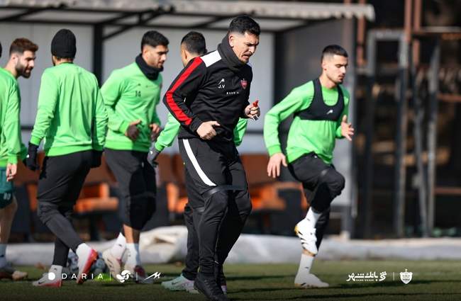 گزارش تصویری تمرین‌ روز پنجشنبه پرسپولیس