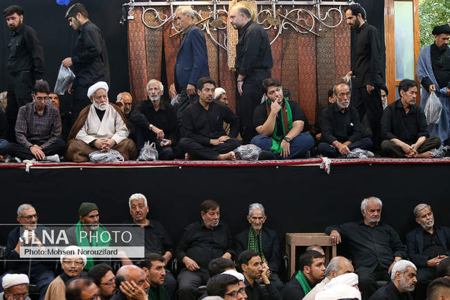 مراسم عزاداری آیات عظام صافی گلپایگانی ، شهرستانی و  علوی بروجردی با 